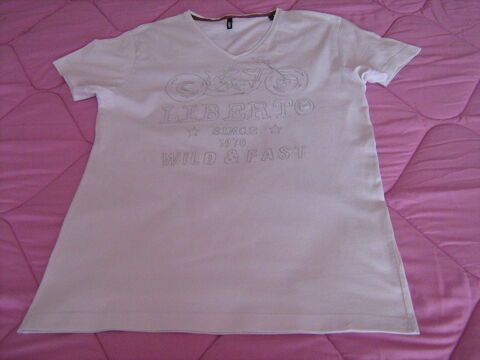 Tee-shirt blanc Liberto 4 Cannes (06)
