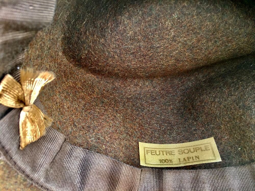 Chapeau en feutre Peter Hadley, taille M&eacute;dium, &Eacute;tat Neuf Vêtements