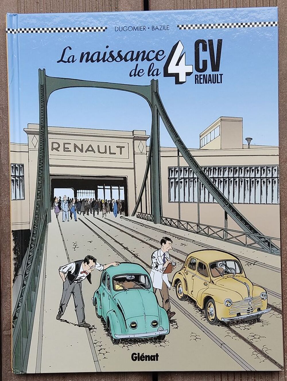 BD " La Naissance de la 4cv Renault " Livres et BD