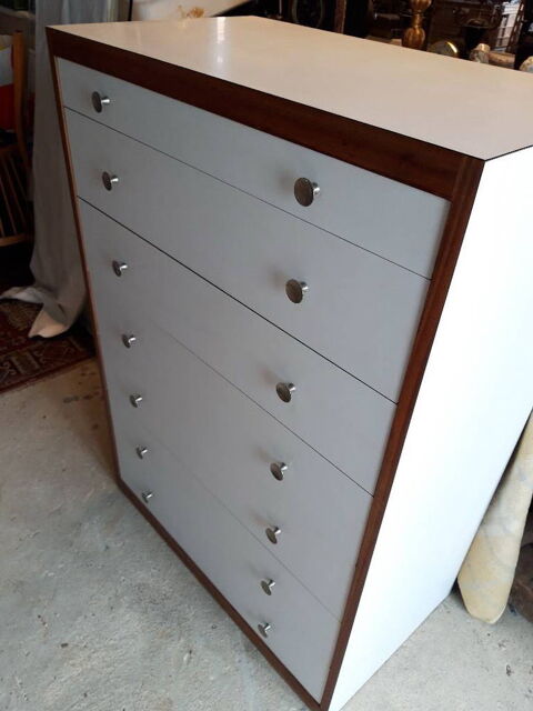 Commode vintage _ Semainier vintage _ Chiffonnier vintage 220 Apremont (73)