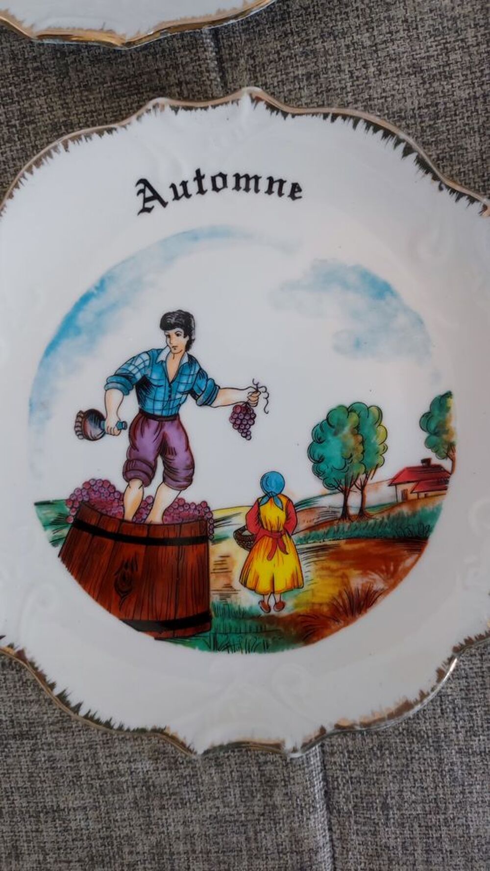 Anciennes assiettes Décoration