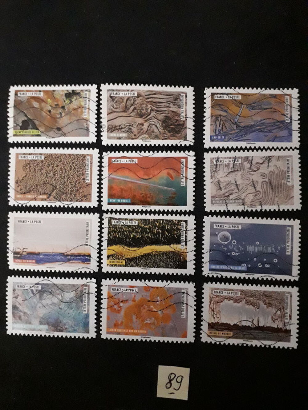 3S&eacute;ries compl&egrave;tes de timbres 0,40 € la s&eacute;rie.88/89/91 