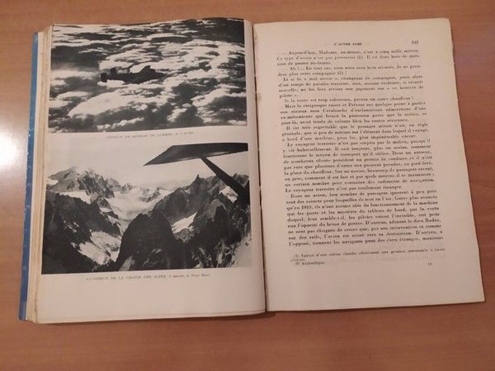 Livre 10000 Heures de Vol Ren&eacute; Puget 1959 Livres et BD