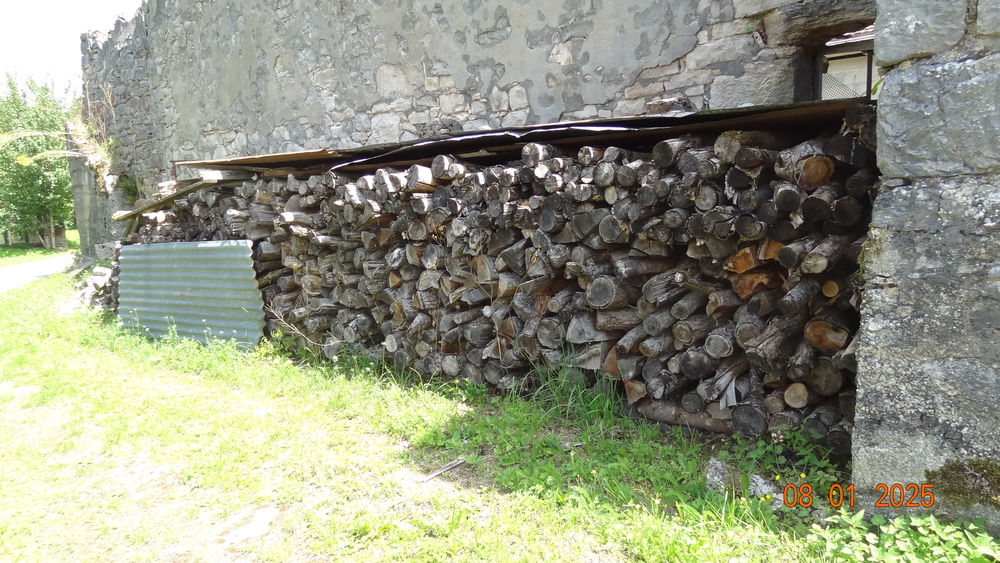 bois chauffage fr&ecirc;ne Jardin
