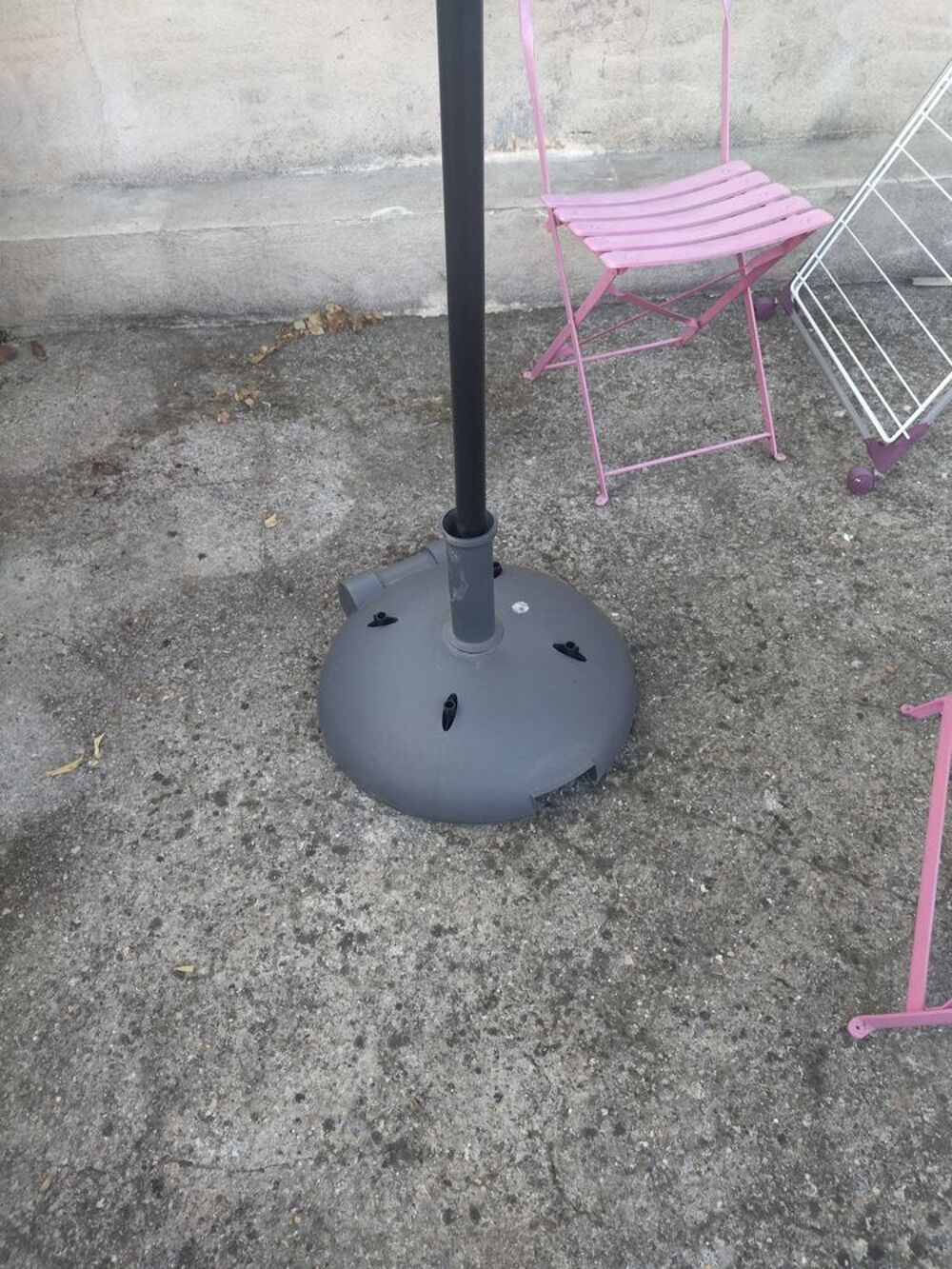 Grand parasol avec pied Jardin