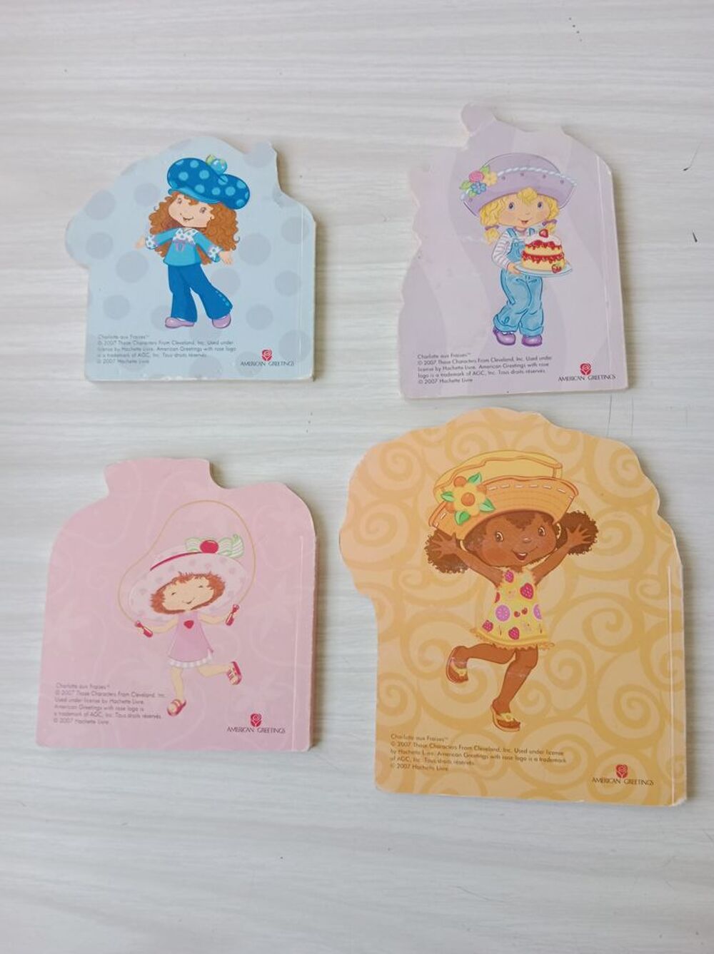 Lot 4 livres CHARLOTTE AUX FRAISES Livres et BD