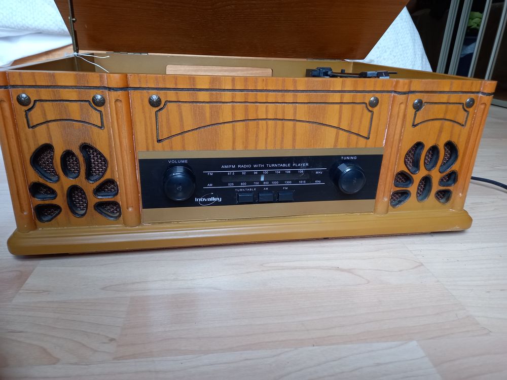 TOURNE DISQUE RADIO INOVALLEY RETRO 01 Audio et hifi