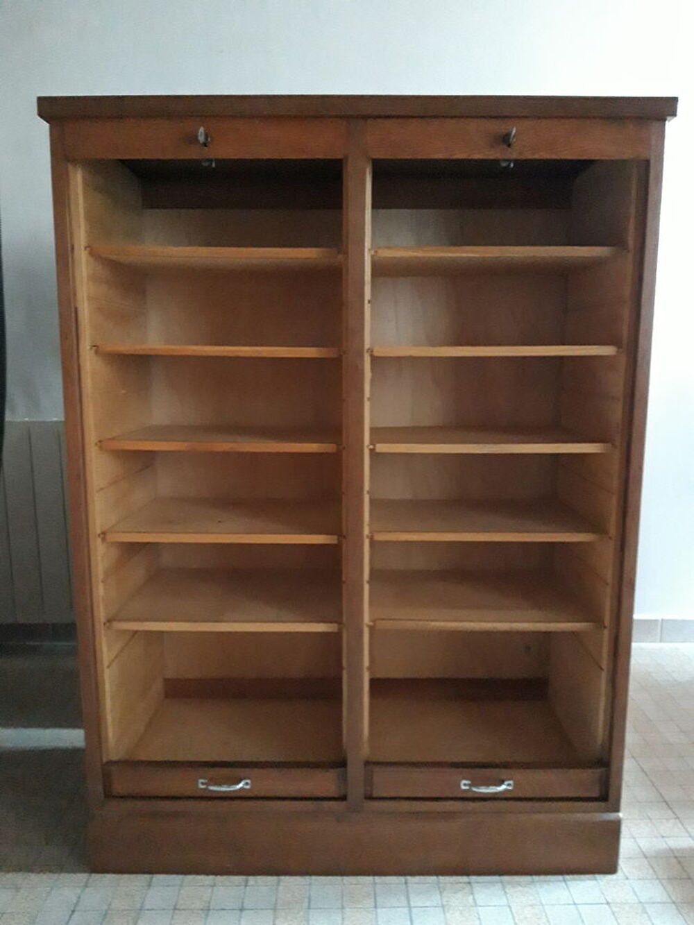 classeur &agrave; rideau double Meubles