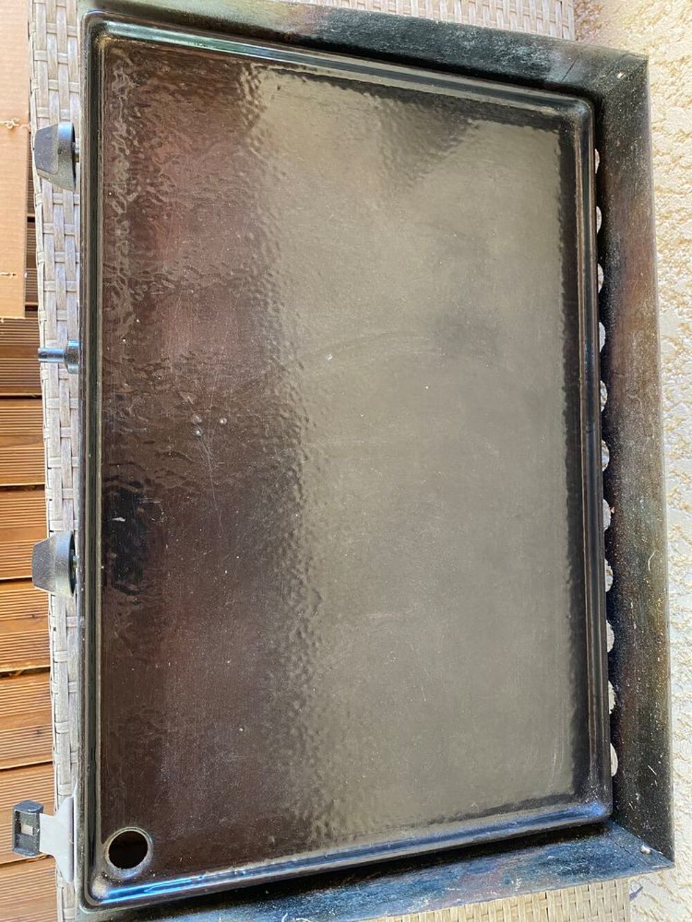Plancha gaz Jardin