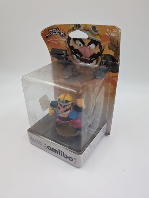 Figurine Nintendo amiibo Super Smash Bros. No. 32 Wario neuf 12 Vulbens (74)