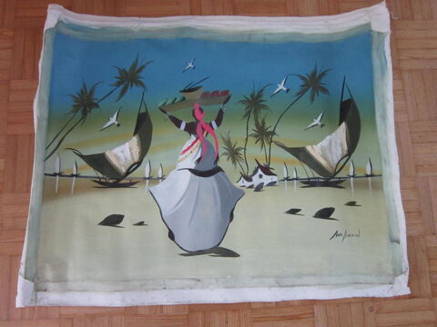 Peinture Brésil Salvador de Bahia à encadrer 35 Courbevoie (92)