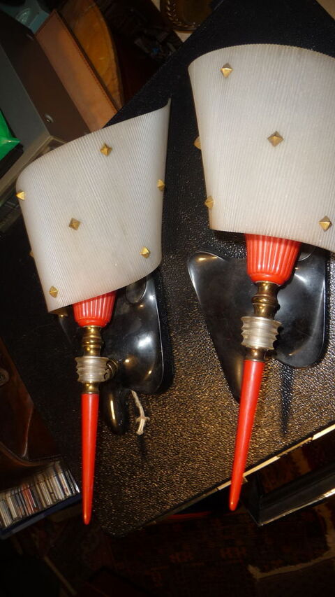 paire d'applique ann�e 50   ROCKABILLY 
150 Trappes (78)