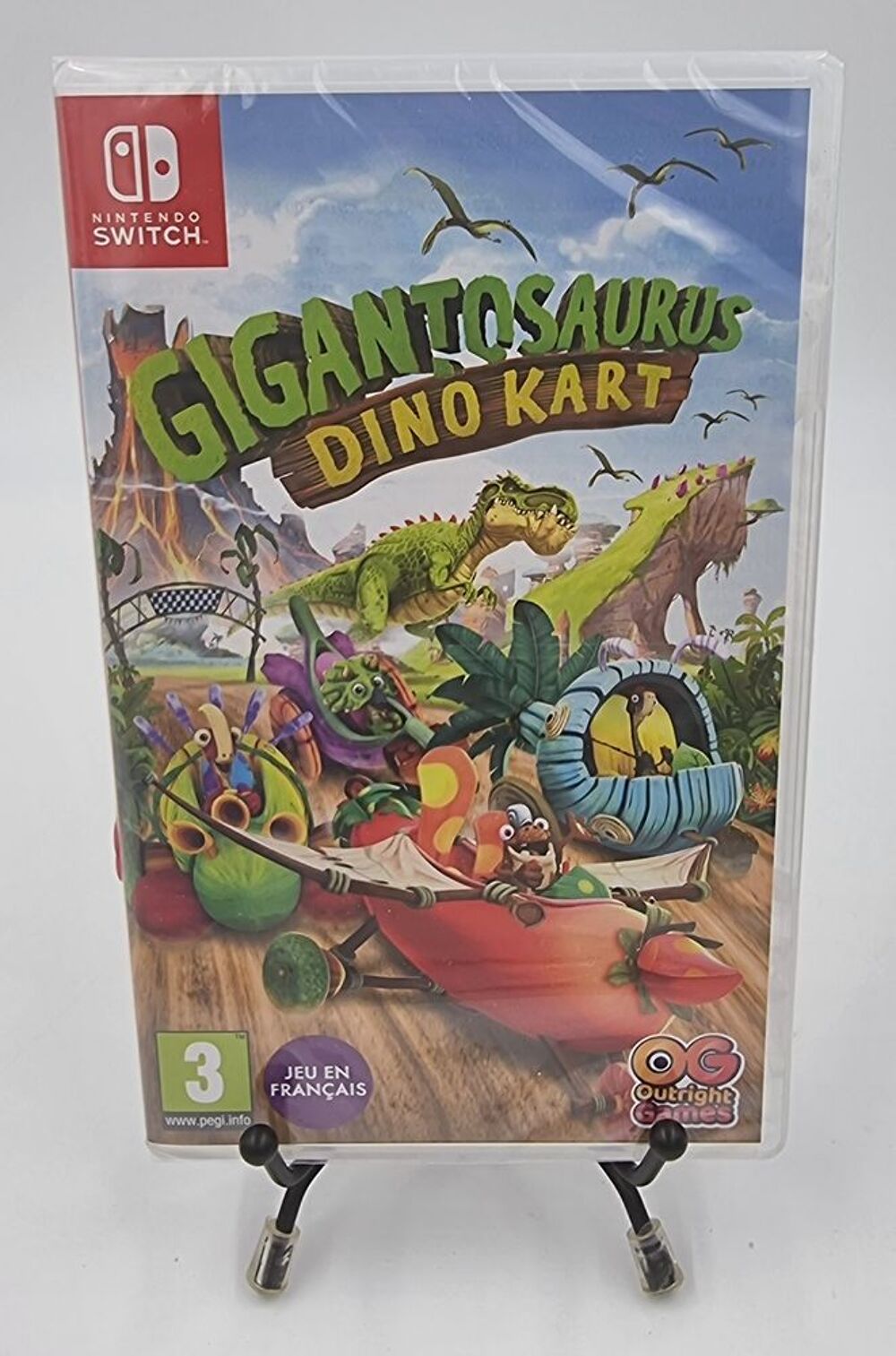 Jeu Nintendo Switch Gigantosaurus : Dino Kart neuf Consoles et jeux vidéos
