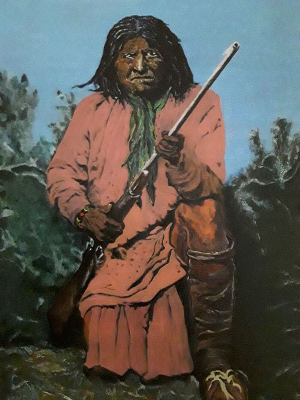 Peinture huile sur bois Photos/Video/TV