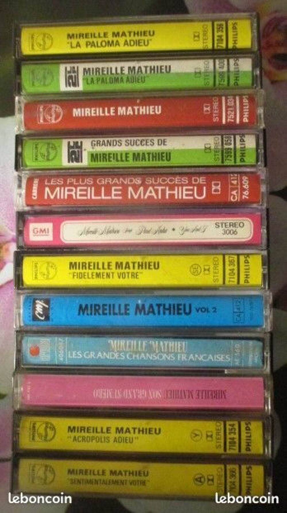 Cassettes audio Mireille Mathieu CD et vinyles