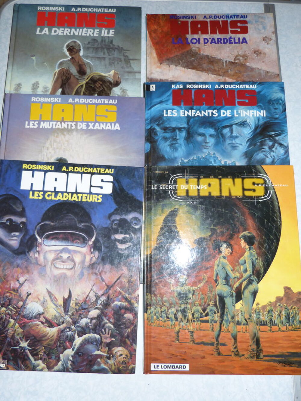  BD - HANS - a choisir - LISEZ TOUT LE TEXTE Livres et BD