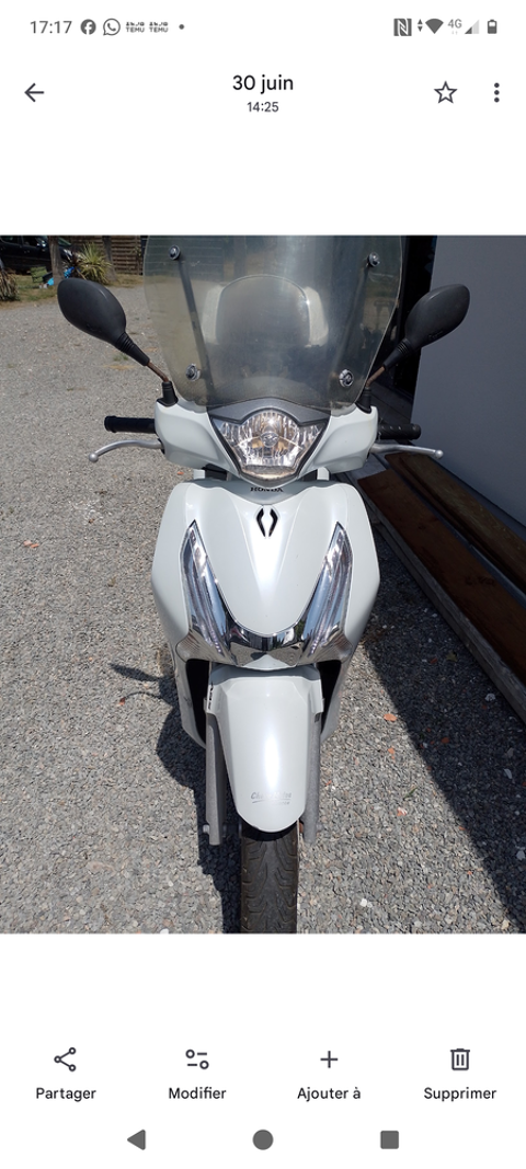 Scooter HONDA 2014 occasion Sore 40430