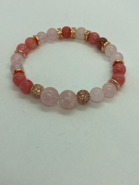 Bracelet En vritables pierre semi-prcieuse Amour 10 Nimes (30)