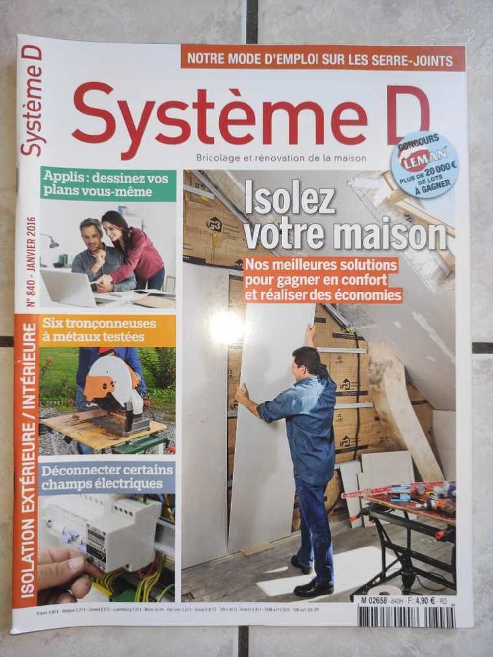 Syst&egrave;me D Lot 10 Magazines anciens Livres et BD
