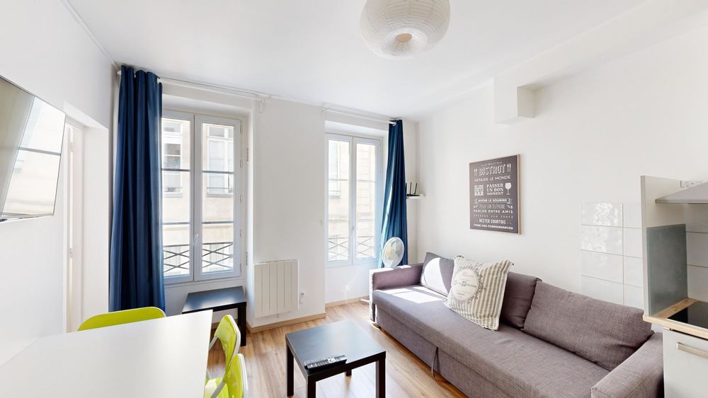 Location Appartement appartement 3 pièces de 37 m² Paris 3ème arrondissement Paris 3
