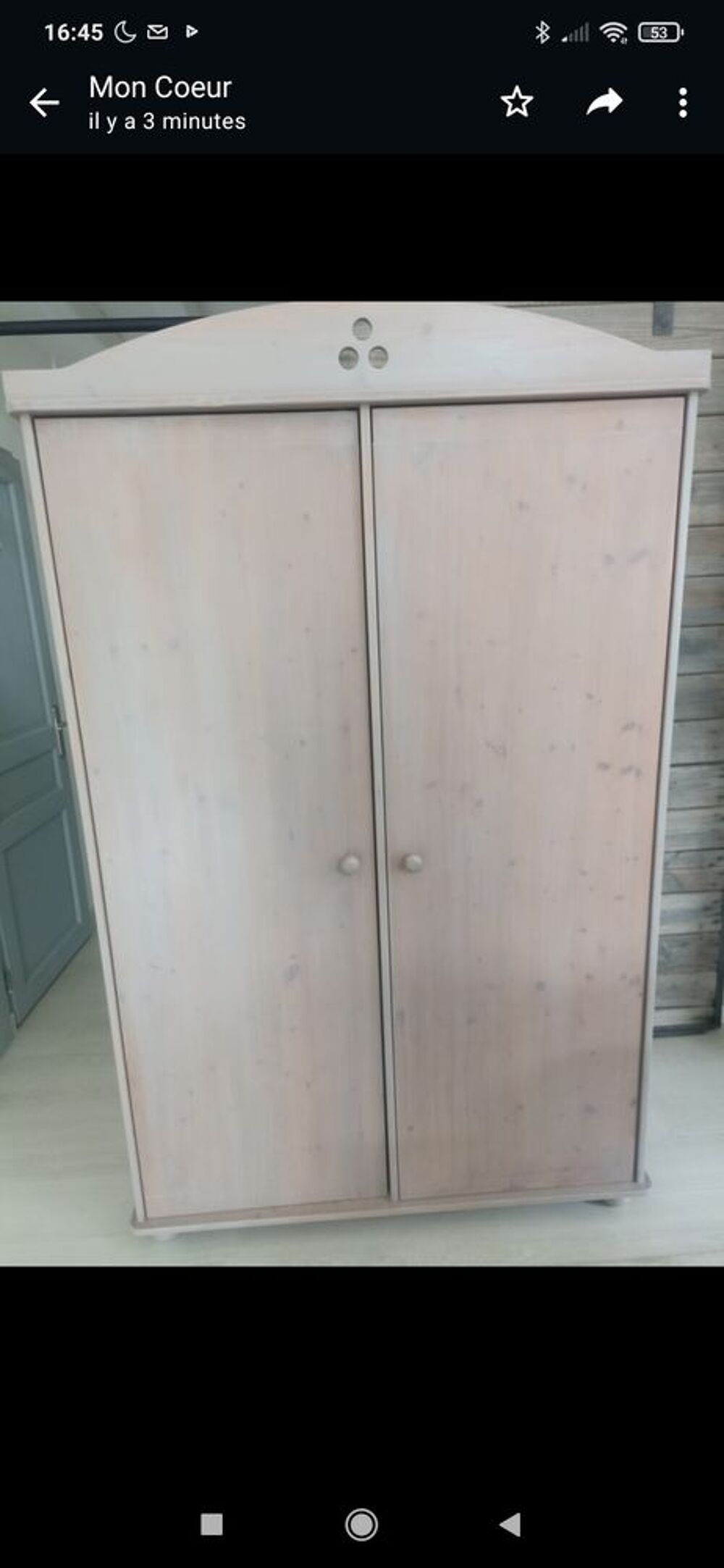 Chambre enfant en bois massif Meubles