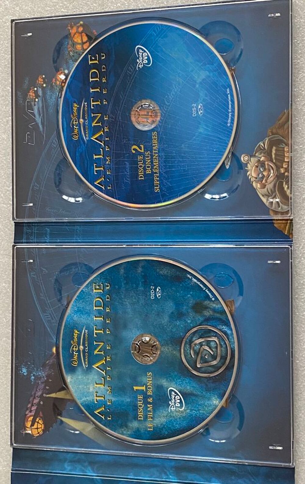 ATLANTIDE L'Empire Perdu N&deg; 61 Walt Disney Edition Collector DVD et blu-ray