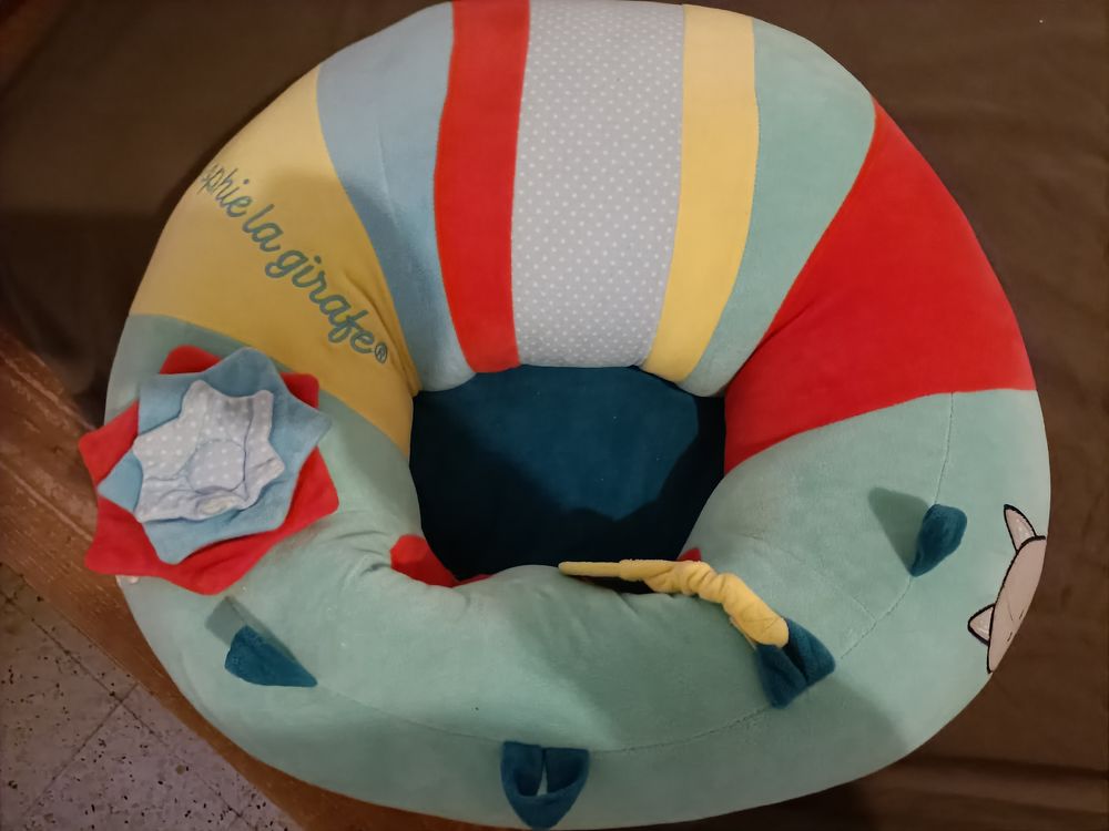Pouf Sophie la girafe Puériculture