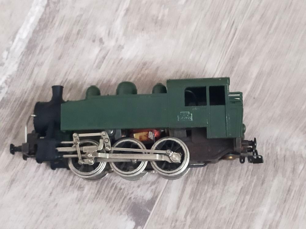 Lot de train HO avec Loco Tender 030TU Hornby 
