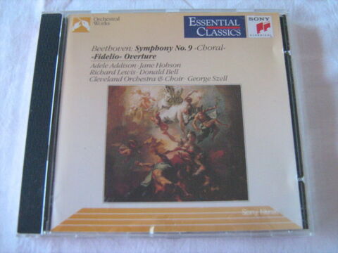 CD Essential Classics - Beethoven - Symphonie n 9 & Fidelio 3 Cannes (06)