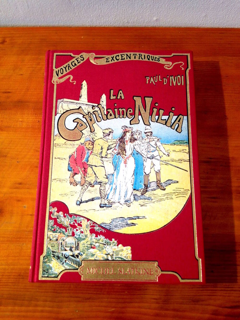 BEAU LIVRE LA CAPITAINE NILIA de PAUL D'IVOI Livres et BD