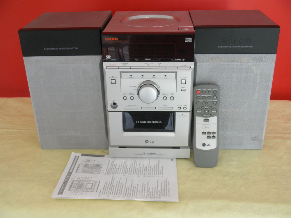 Mini cha&icirc;ne audio compacte LG Audio et hifi