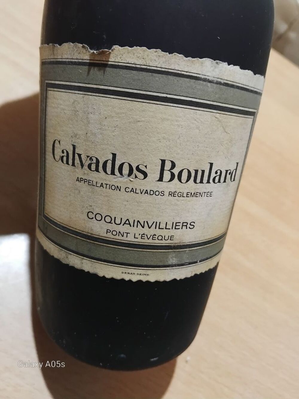 ANCIENNE BOUTEILLE DE CALVADOS BOULARD COQUAINVILLIERS 