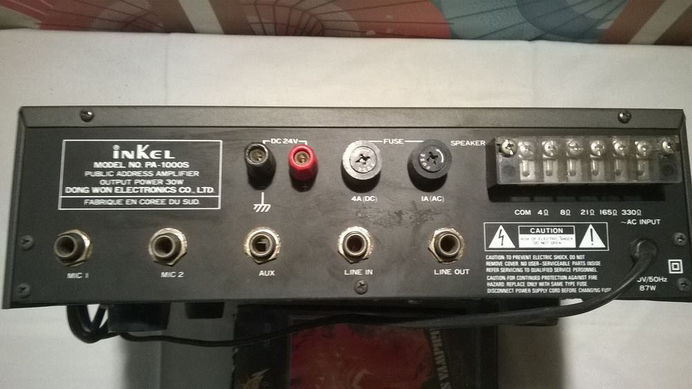 PA 1000s inkel Audio et hifi