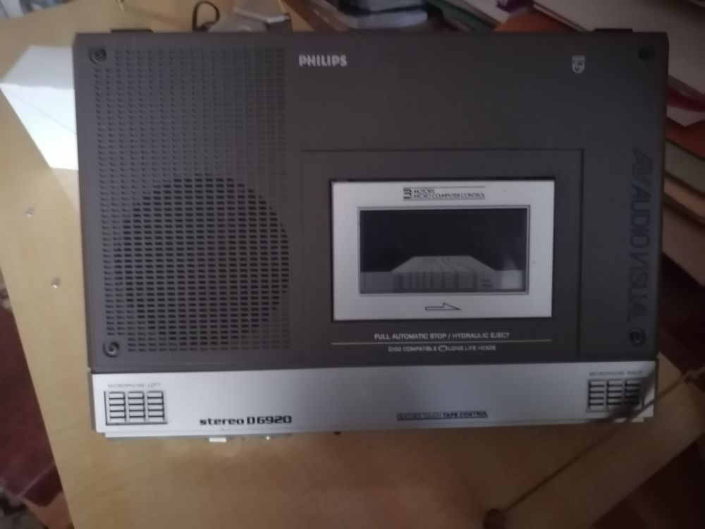 Magnetophone Philips D6920 St&eacute;r&eacute;o + nombreuses K7enregistr&eacute;e Audio et hifi