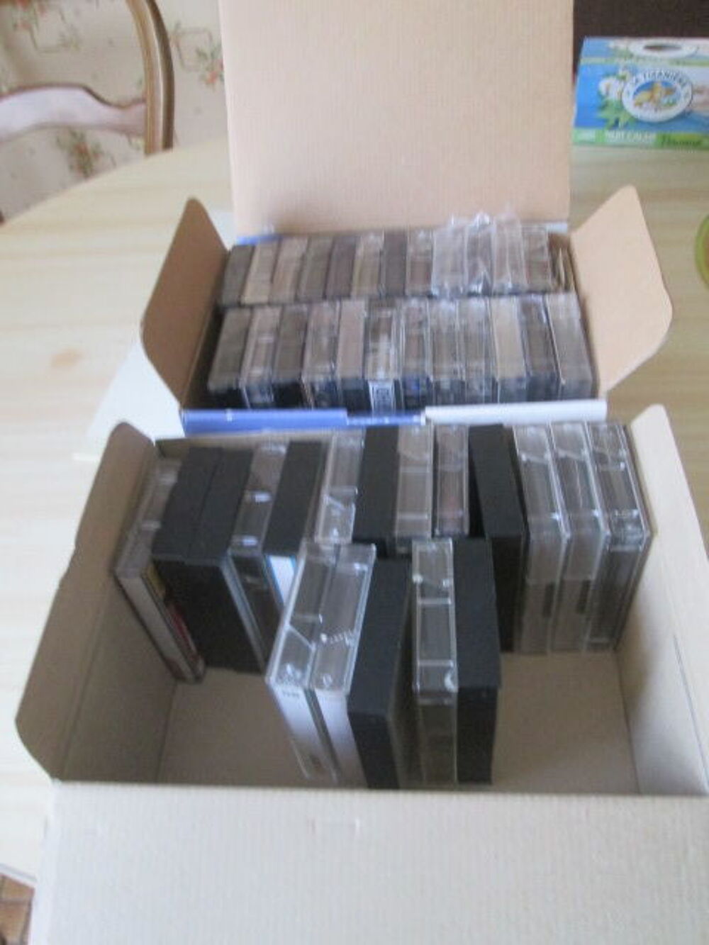 Cassettes audio CD et vinyles