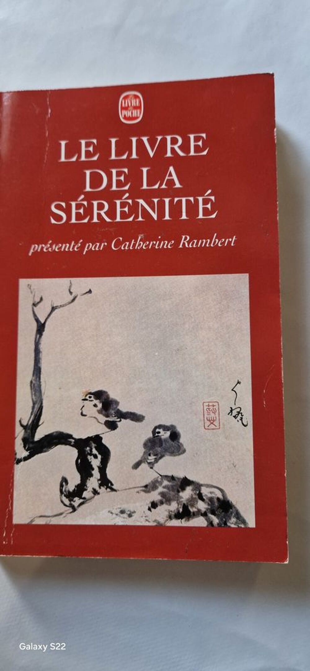 Livre de la s&eacute;r&eacute;nit&eacute; Livres et BD