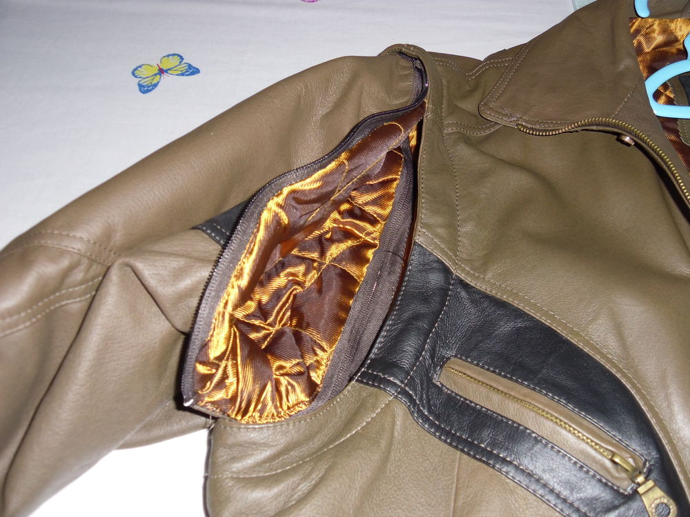 Blouson cuir Vêtements