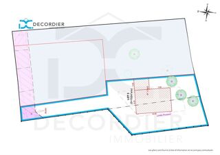  Terrain  vendre 702 m