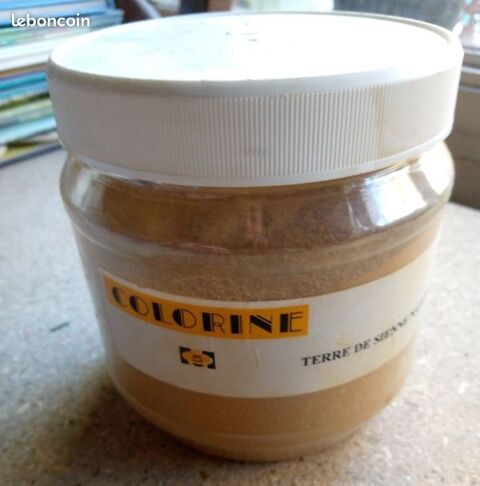 Pigment terre de Sienne naturelle 12 Beauchamp (95)