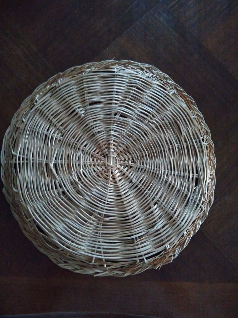 Plateau en osier Décoration