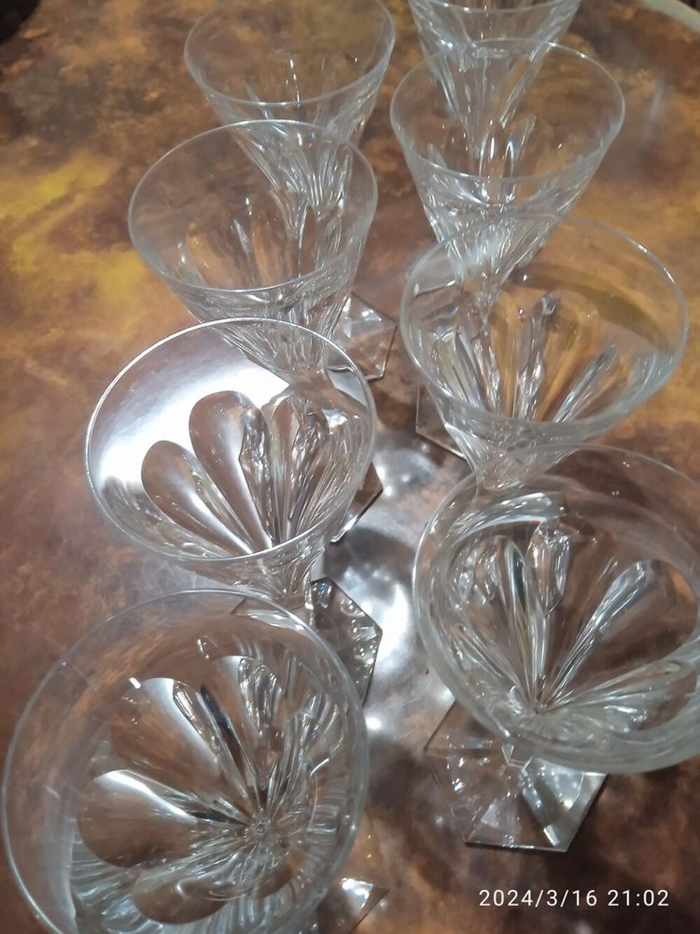 Coupes en cristal Décoration