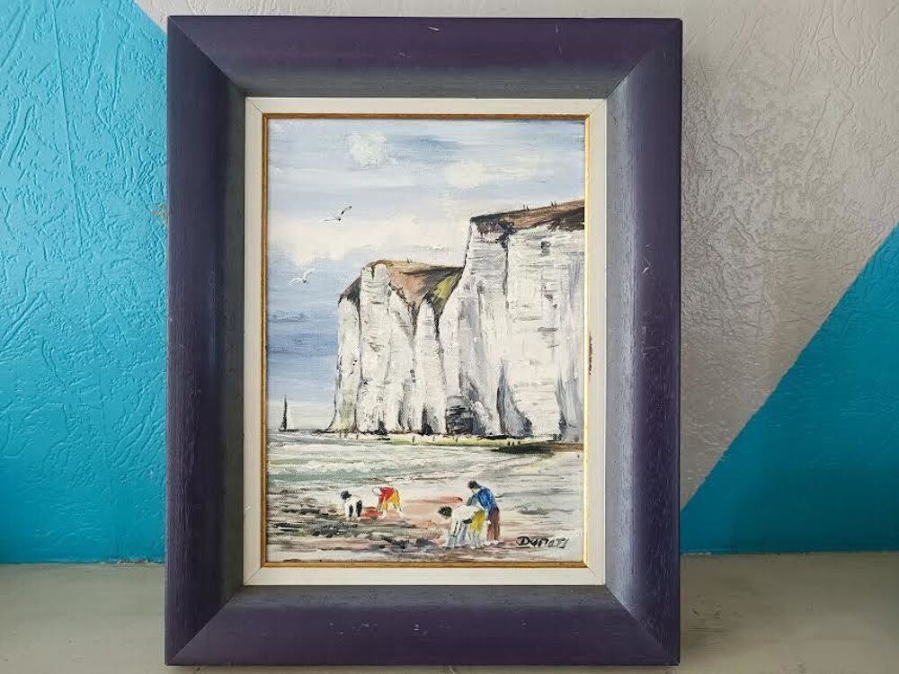 TABLEAU SUR TOILE SIGNE Décoration