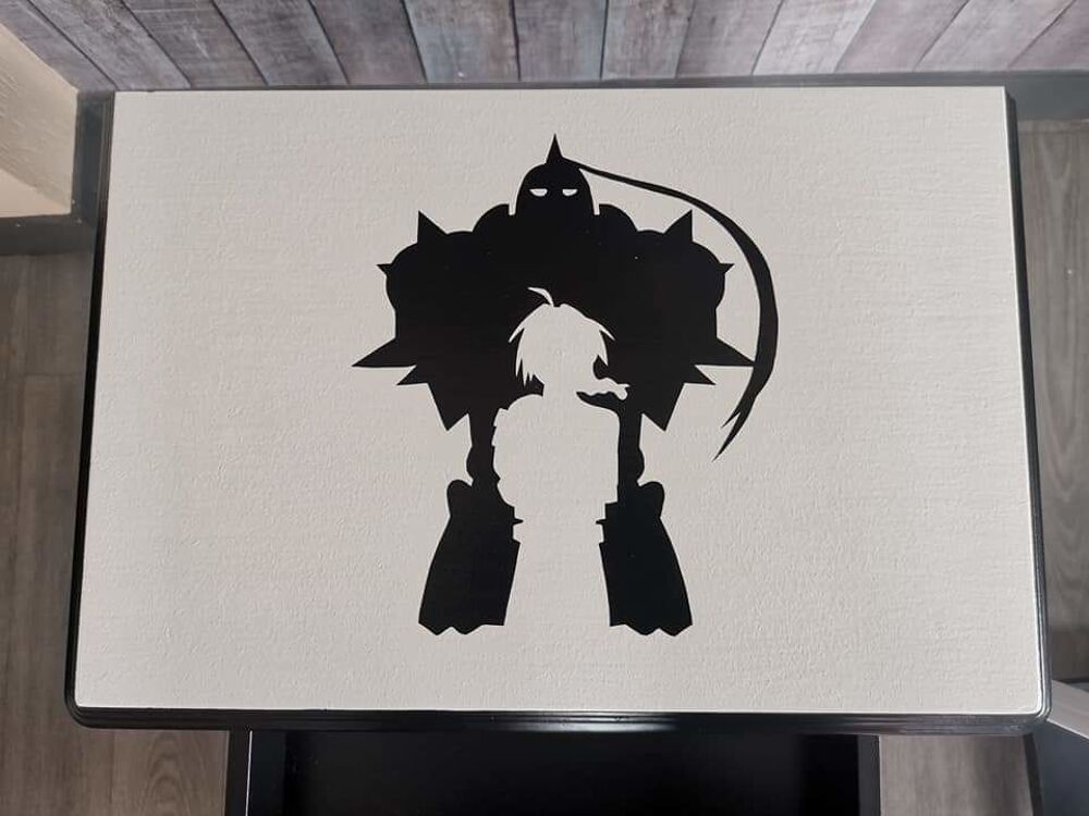 Tables de chevet d&eacute;co manga "Fullmetal alchimist" Meubles