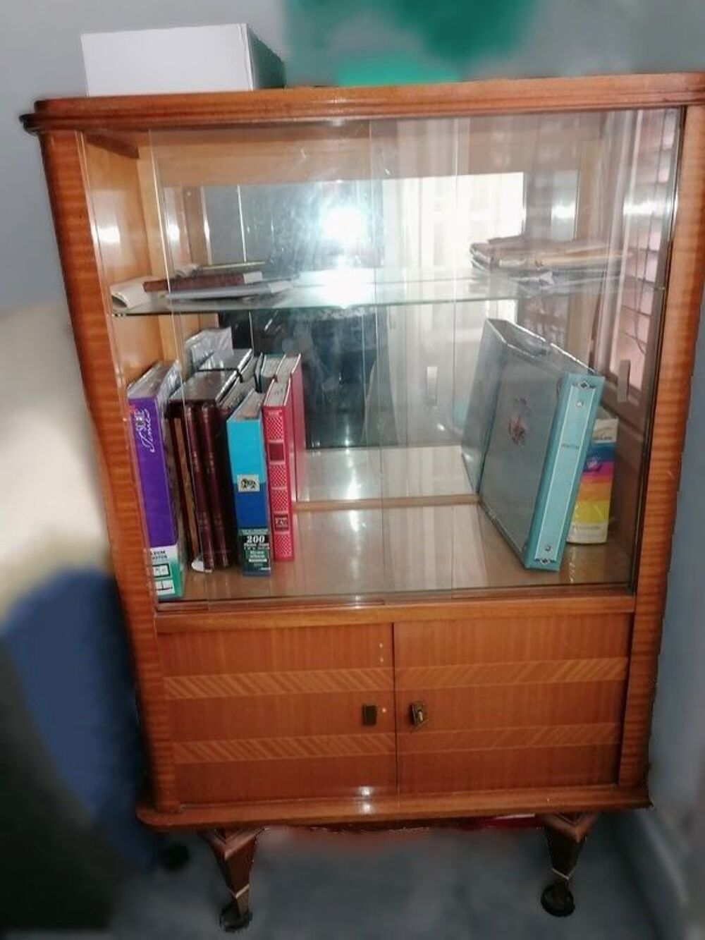 VINTAGE MEUBLE VITRINE ANNEES 1950 - 1960 Meubles