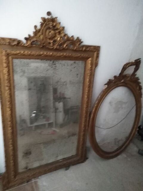 miroir décoratif vintage XIX éme 200 Agde (34)