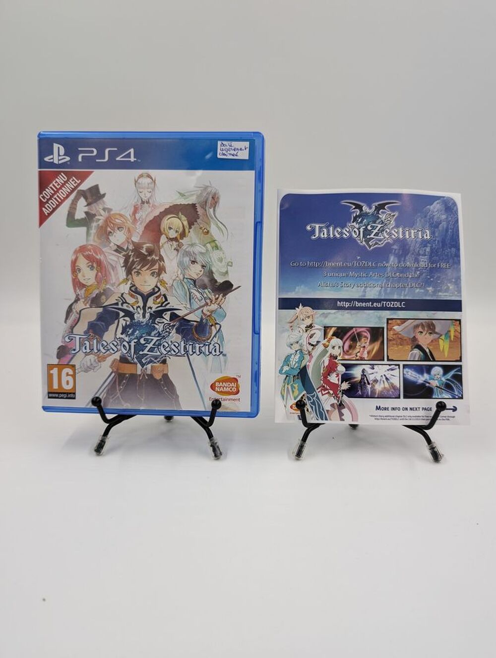 Jeu PS4 Playstation 4 Tales of Zestiria en boite, complet Consoles et jeux vidos