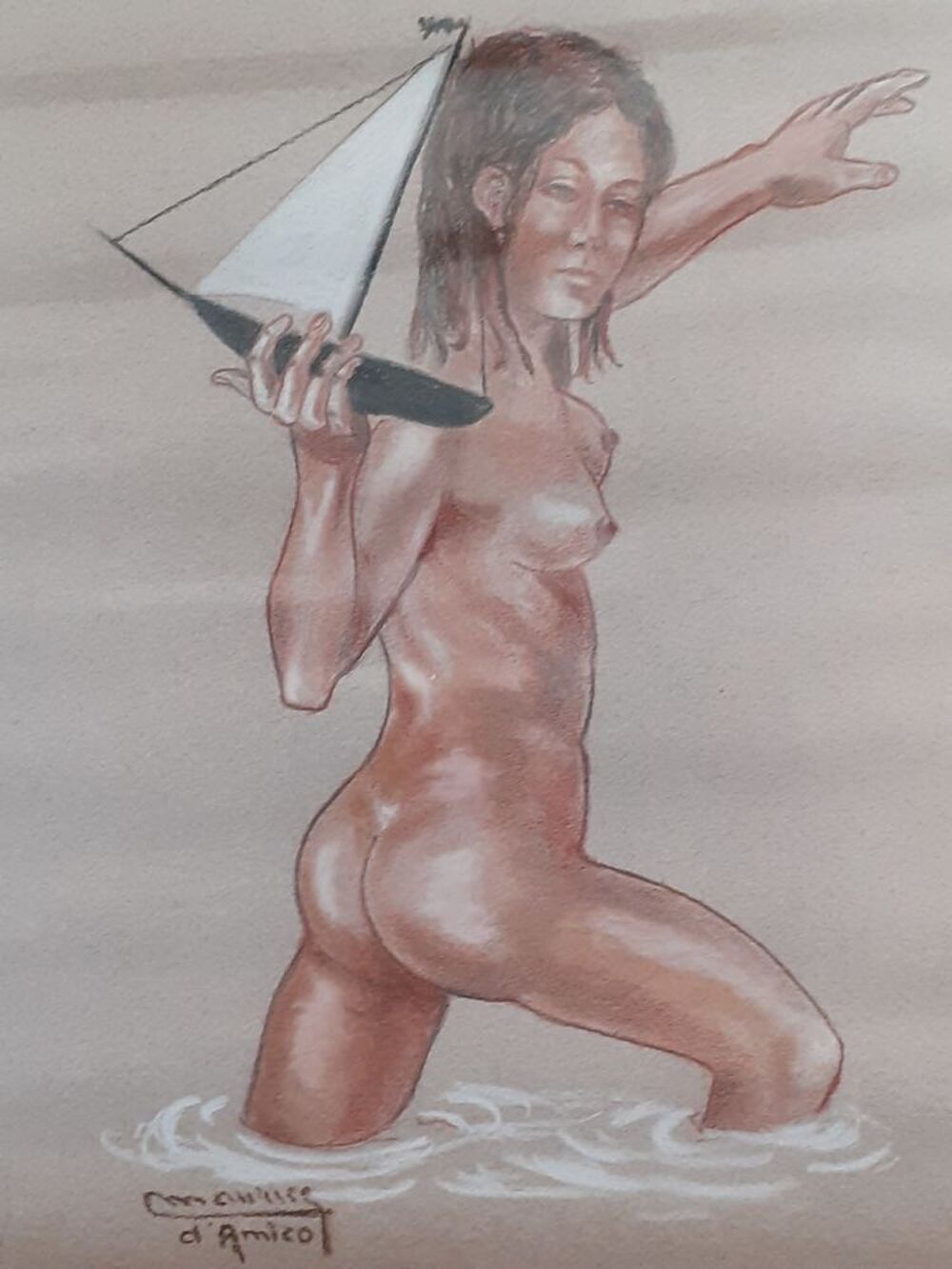 Beaux dessins de nus Décoration