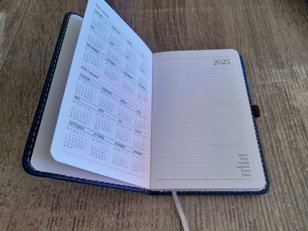 Petit agenda 2025 Maroquinerie