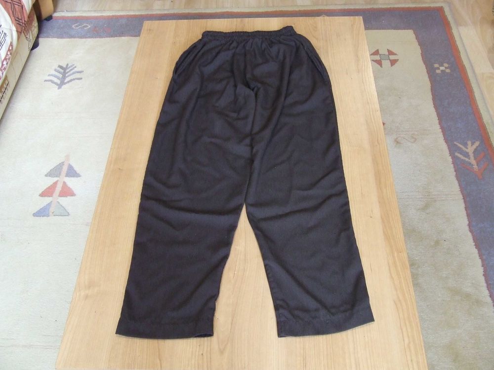 Pantalon taille &eacute;lastiqu&eacute;e, Marron, T. 40, TBE Vêtements