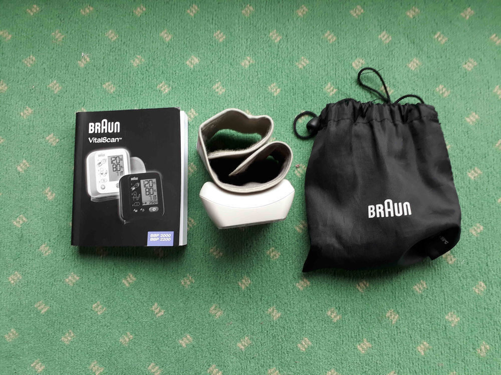 Tensiom&egrave;tre De Poignet ? Braun ? Vital Scan 1 BBP200WE Sports